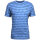Mode Monte Carlo T-Shirt Rundhals Hellblau