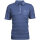 Mode Monte Carlo Polo-Shirt Knopf konfektionierter Kragen Hellblau