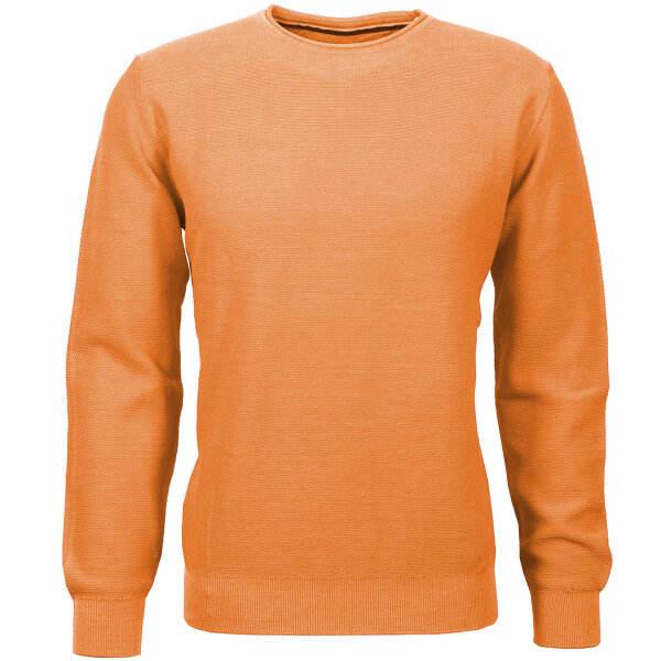 Mode Monte Carlo Pullover Rundhals orange
