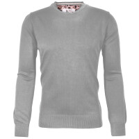 Mode Monte Carlo Pullover Rundhals Silbergrau 48