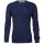 Mode Monte Carlo Pullover Rundhals Jeansblau 50