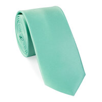 Krawatte Microfaser Classic 5 cm breit pastellgrün