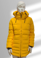 Wellensteyn Damen Winterjacke Cordoba, DoRuAirTec, Sun gelb