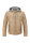 MILESTONE Herren Lederjacke MSRaymond mit Kapuze im gewaschenen Cognac braun