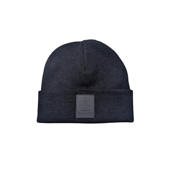 Wellensteyn Mütze Ben Badge Short Hat, schwarz
