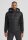 MILESTONE Herren Steppjacke MSGenua mit Kapuze, Schwarz