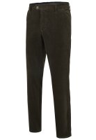 Club of Comfort Herren Feincord Komfortbund Hose GARVEY, Chino, dunkelgrün