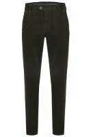 Club of Comfort Herren Feincord Komfortbund Hose GARVEY, Chino, dunkelgrün