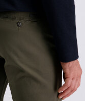PIERRE CARDIN Herren Chino Hose Castres, beetle oliv