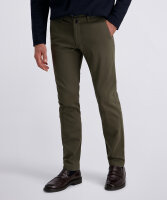 PIERRE CARDIN Herren Chino Hose Castres, beetle oliv