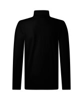 PIERRE CARDIN Herren Langarm Shirt Rolli schwarz