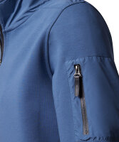 PIERRE CARDIN Herren Sweat-Shirt Troyer Zip bering sea blau