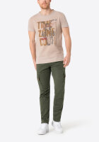 TIMEZONE Herren Hose mit Cargotaschen Regular BenTZ olivgrün minimal