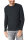 TIMEZONE Herren langarm Henley Shirt uni blue graphite