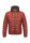 MILESTONE Herren Lederjacke MSAlonso mit Kapuze und Stepp Teracotta