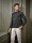 Mode Monte Carlo Herren Pullover Rundhals Anthrazit