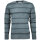Mode Monte Carlo Pullover Rundhals Jeansblau