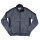 Mode Monte Carlo Sweat-Jacke full Zip 2 Seitentaschen Jeansblau