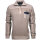 Mode Monte Carlo Sweat-Shirt Troyer Zip Beige