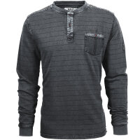 Mode Monte Carlo Sweat-Shirt Serafino 2 Knöpfe...