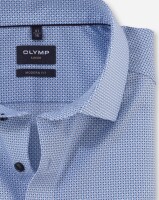 OLYMP Luxor modern fit langarm Hemd bleu 42