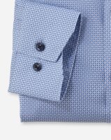 OLYMP Luxor modern fit langarm Hemd bleu 43