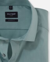OLYMP Luxor modern fit langarm Hemd grün 41