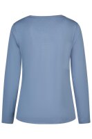 Barbara Lebek Damen Langarmshirt mit Bluseneinsatz indigo...
