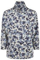Barbara Lebek leichter Damen Pullover indigo Blau