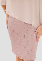 SWING Cocktailkleid mit Überwurf peach blush Rosa 42