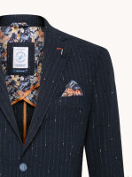 A Fish Named Fred Sakko Blazer Seersucker marine blau