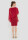 SWING Cocktailkleid mit Überwurf rio red Rot 44