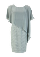 SWING Cocktailkleid mit Überwurf pistazie / silver Grün 44