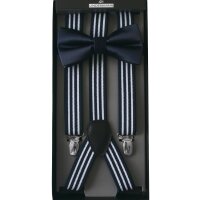 LINDENMANN Festliche Hosenträger Y- Form mit Fliege...