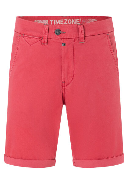 TIMEZONE Herren kurze Chino Hose Slim JannoTZ rot