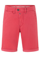 TIMEZONE Herren kurze Chino Hose Slim JannoTZ rot