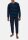 TOM TAILOR Herren Schlafanzug Pyjama blau dunkel 4 Knopf Bündchen
