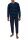 TOM TAILOR Herren Schlafanzug Pyjama blau dunkel 4 Knopf Bündchen