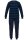 TOM TAILOR Herren Schlafanzug Pyjama blau dunkel 4 Knopf Bündchen