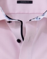 OLYMP Luxor modern fit Langarm Hemd rosé 43