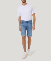 PIERRE CARDIN Kurze Herren Jeans Bermuda-Shorts light blue used