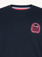 A Fish Named Fred T-Shirt Rundhals desert mirage Navy blau