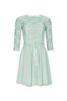 SWING Cocktailkleid aus Spitze und Chiffon light green, pastellgrün 40