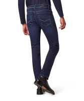 PIERRE CARDIN Herren Jeans dunkelblau dark blue used mustache 31/30