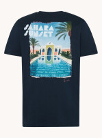 A Fish Named Fred T-Shirt Rundhals pool Navy blau XXL