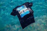 A Fish Named Fred T-Shirt Rundhals pool Navy blau XXL