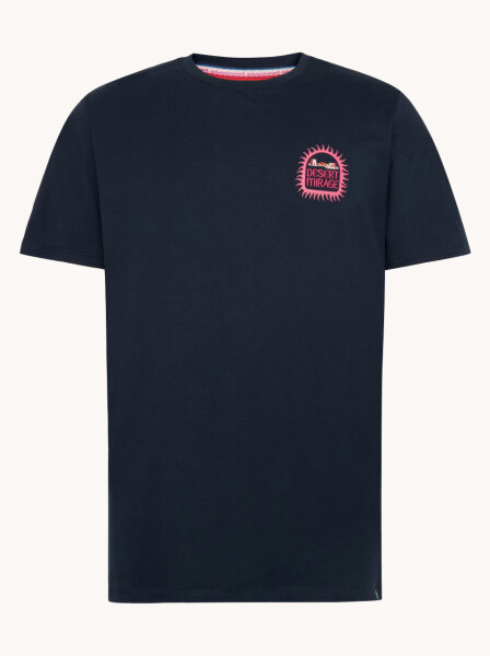 A Fish Named Fred T-Shirt Rundhals desert mirage Navy blau