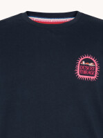A Fish Named Fred T-Shirt Rundhals desert mirage Navy blau M