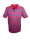 Mode Monte Carlo Polo-Shirt Knopf Strickkragen Koralle 3XL