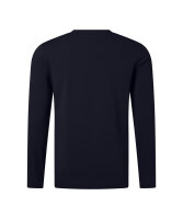 PIERRE CARDIN Herren Langarm-Shirt Rundhals salute dunkelblau XL